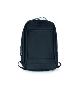 Mochila Antirrobo Para Notebook Con Cable Usb Impermeable A Liso 2204